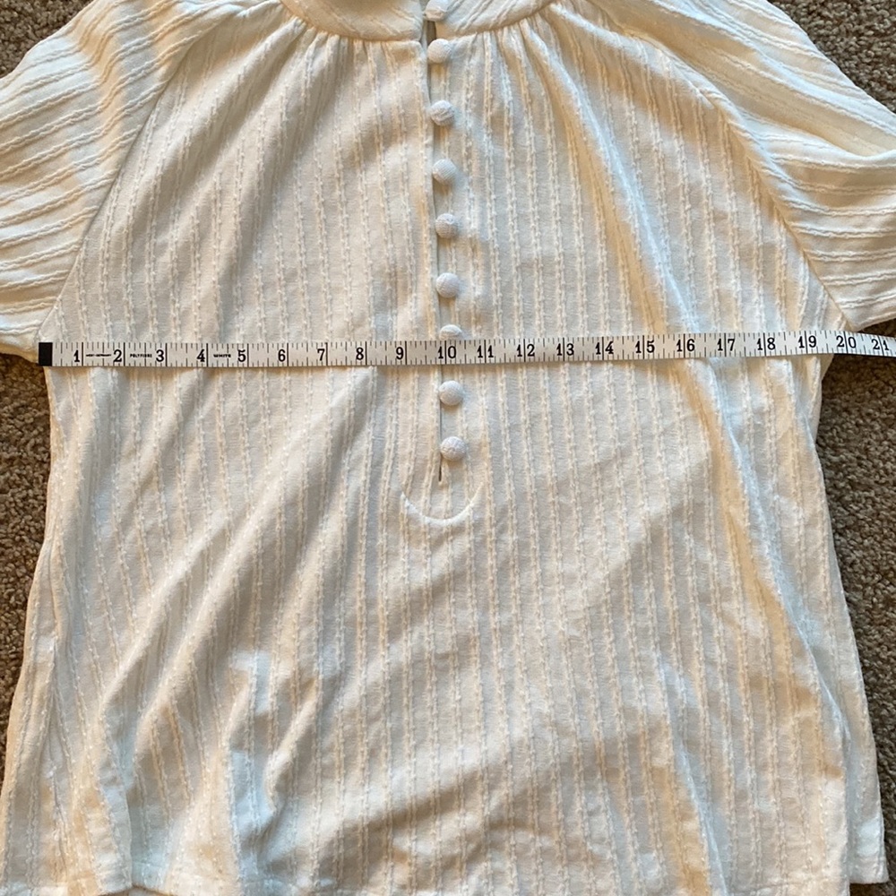 Vita Grace Palma Fine Gauge Sweater in Ivory White - Picture 14 of 15